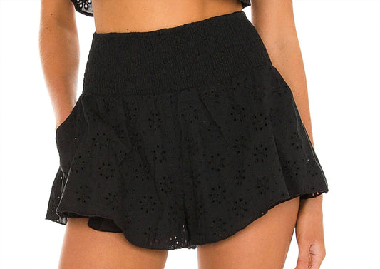 Bobi - smocked waist short