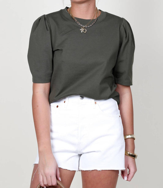 Frame - Draped Femme Short Sleeve Tee