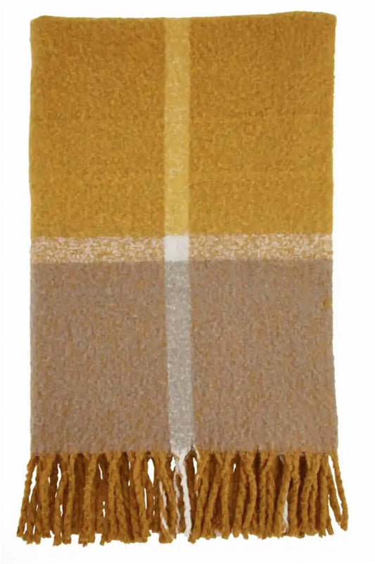 Mudpie - Colorblock Blanket