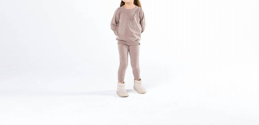 Omamimini - Knit Ribbed Leggings