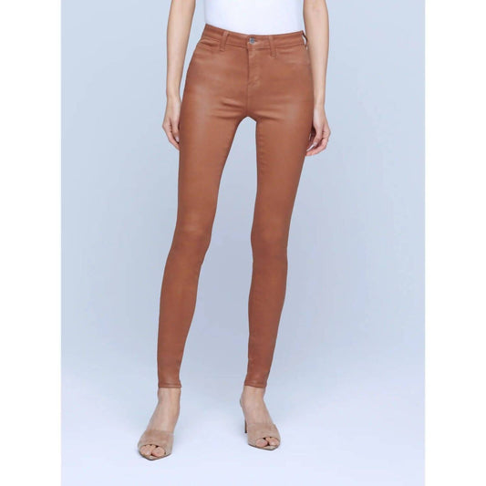 L'Agence - Marguerite Coated Skinny Jean