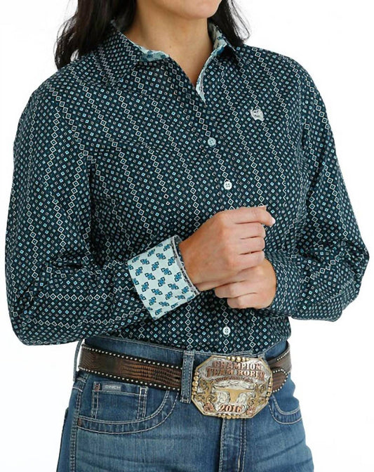 Cinch - Women's Button Print Shirt