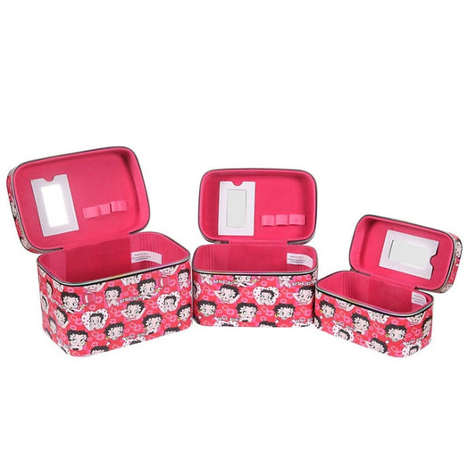 Betty Boop - Women's Cosmetic Bag Set