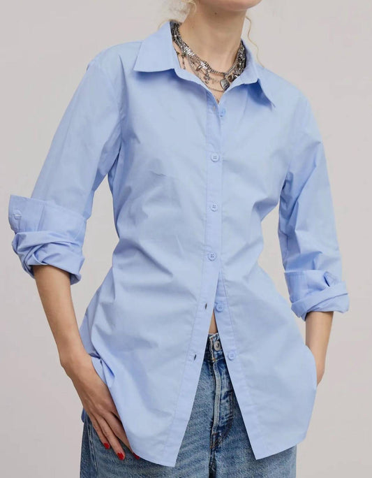 Mimosa - Fitted Collared Blouse