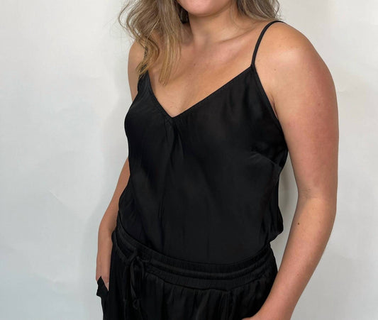 River + Sky - Skye Ecosatin V-neck Camisole