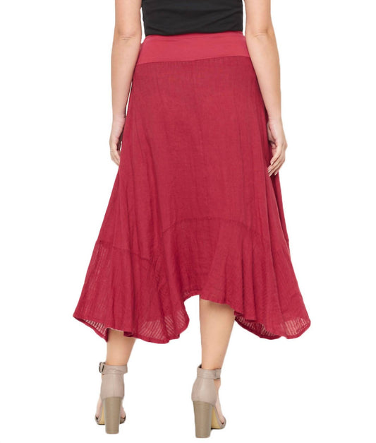 Inizio - KRUSH Sheer Hem Skirt