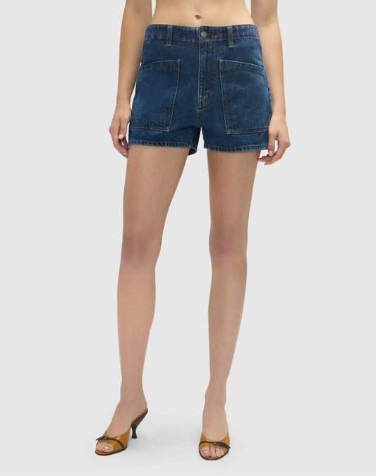 Re/Done - Bender High-rise Utility Jean Short