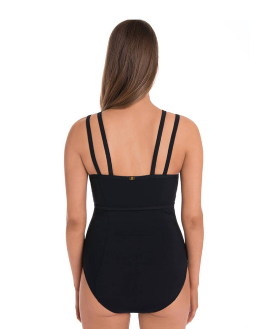 Amoressa - Double Strap One Piece Swimsuit