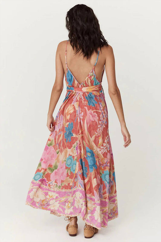 Spell - Painters Garden Strappy Maxi Dress