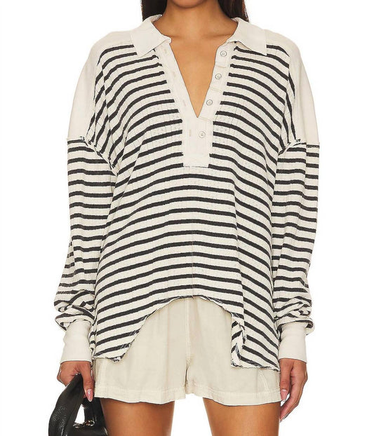 Free People - All for You Polo Top