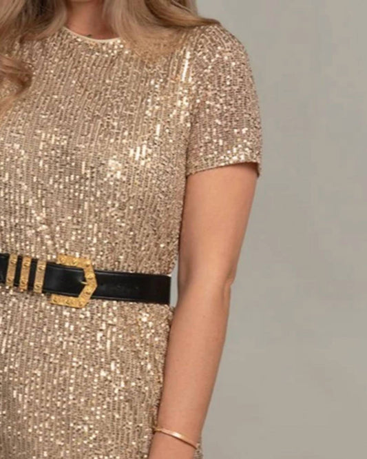 Hanna & Gracie - Moonlight Sequin Dress