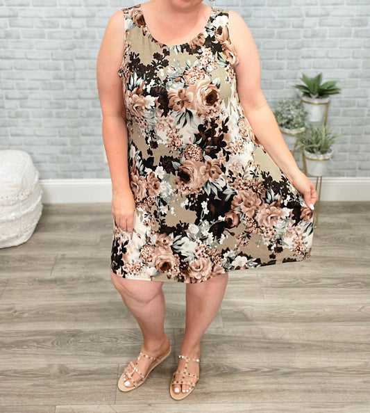 Heimish Usa - Floral Swing Dress With Pockets