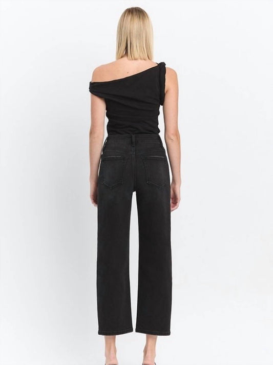 Vervet By Flying Monkey - Amelia High Rise Barrel Jeans