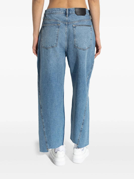 Allsaints - Fox Mid-rise Loose-fit Ankle Jeans
