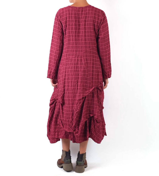Bodil - Long Plaid Duster