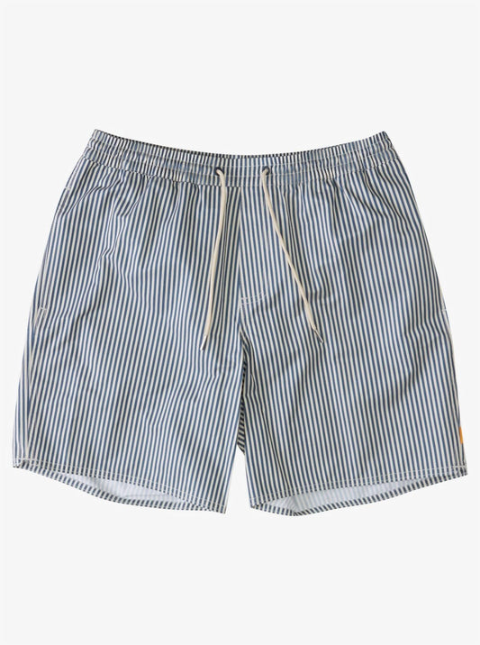 Quiksilver - Men's Deck Stripe Volleys Shorts