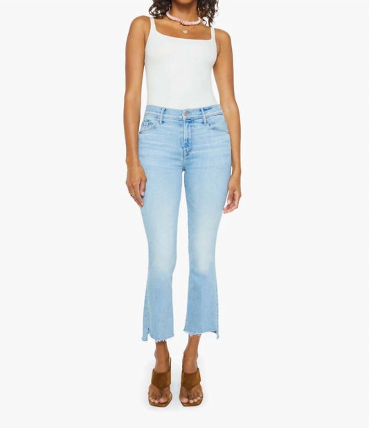 Mother - Insider Crop Step Fray Jean