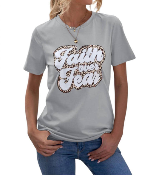 Sweet Lover Fashion - Faith Over Fear Tee