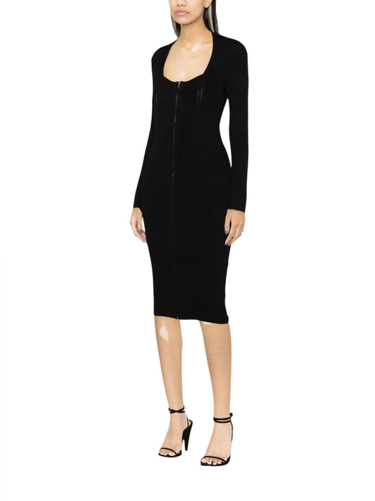 Isabel Marant - ZAEL LONG SLEEVE KNIT DRESS
