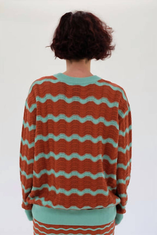 Beklina - Angata Oversized Cotton Crew Sweater