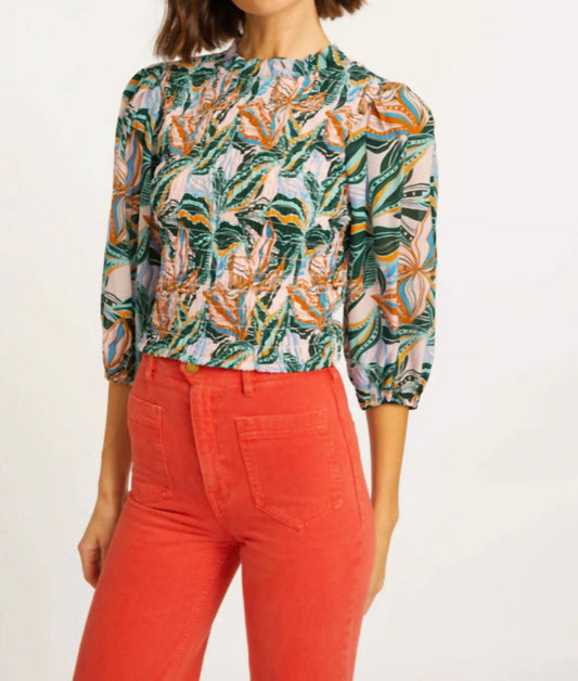 Caballero - Genie Smocked Bodice Top