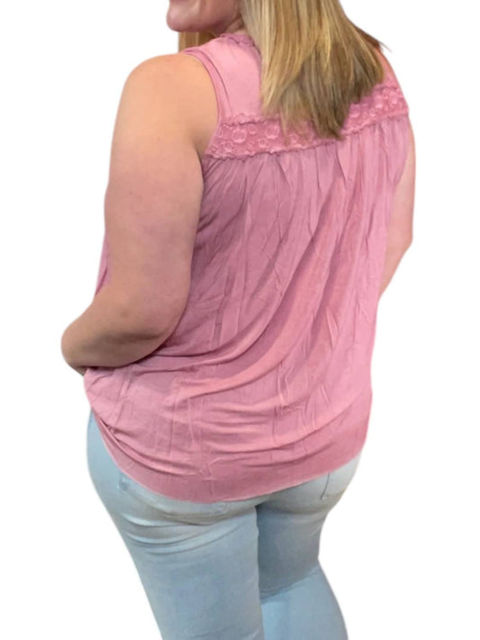 Pol - Criss Cross Sleeveless Top