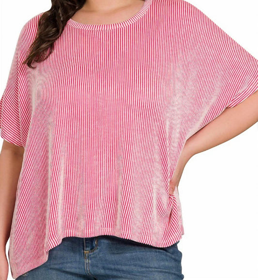 Zenana - Olivia Ribbed Top