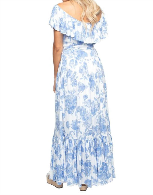 Heather Tea Party Off Shoulder Dress