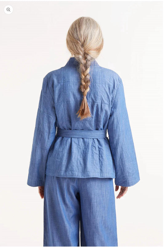 Compania Fantastica - Women's Chambray Kimono Jacket