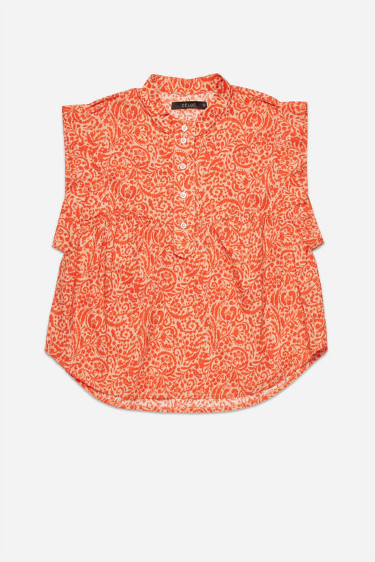 Deluc - Fogo Cap Sleeve Top