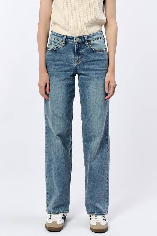 Dear John Denim - Taylor Mid-high Rise Straight Jean