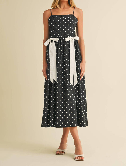 Klesis - Celine Bow Midi Dress