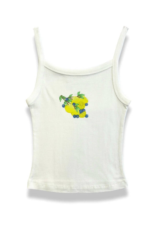 Katie J Nyc - Tween's Lemon Tank Top