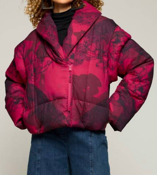 Noen - Peacock Puffer Jacket