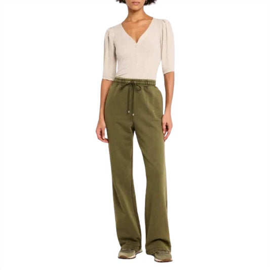 Frame - WIDE LEG TRACK SWEATPANTS