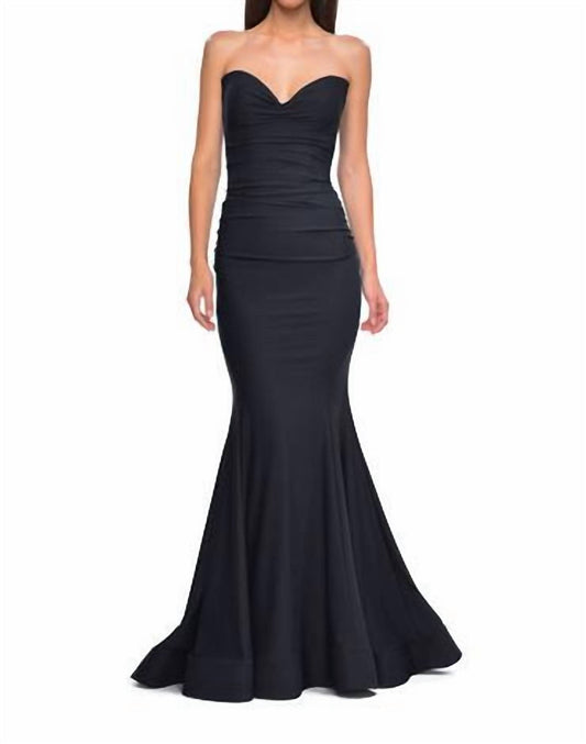 La Femme - Mermaid Jersey Knit Dress