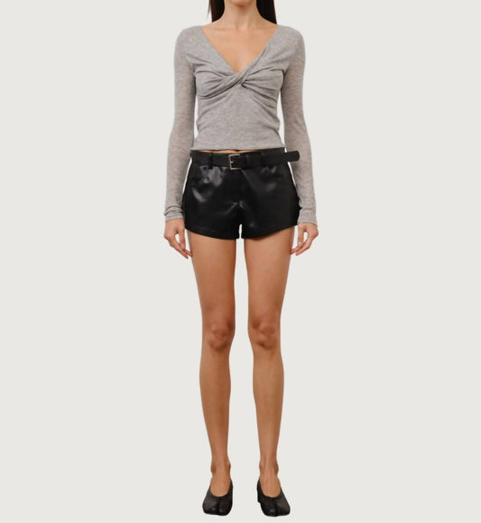 Tandy Wear - Justine Justine Front Twisted Jersey Top