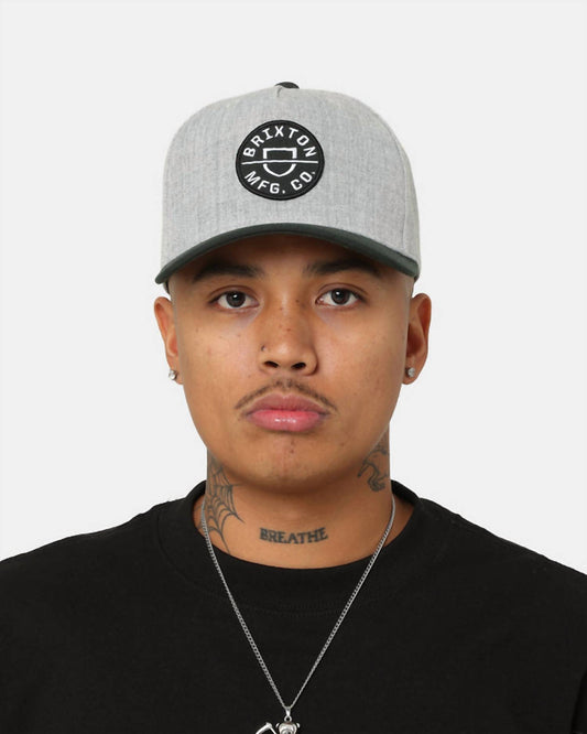 Brixton - Crest C Mp Snapback Cap