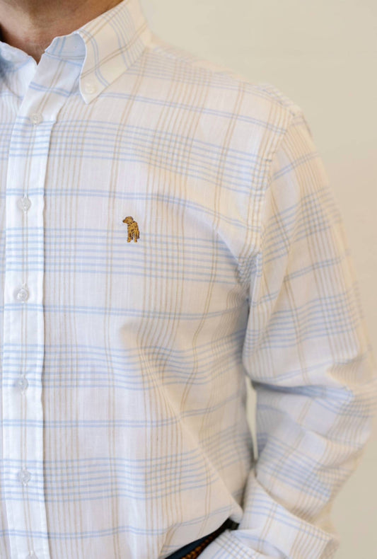 Southern Casanova - Surfboard Check Button Down Shirt