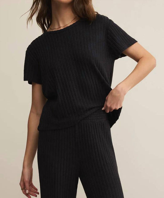 Z Supply - Kara Short Sleeve Ribbed Tee