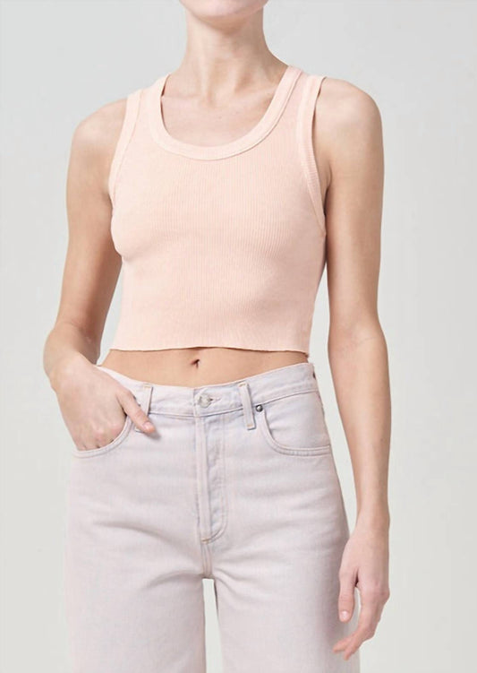 Agolde - Cropped Poppy Tank Top