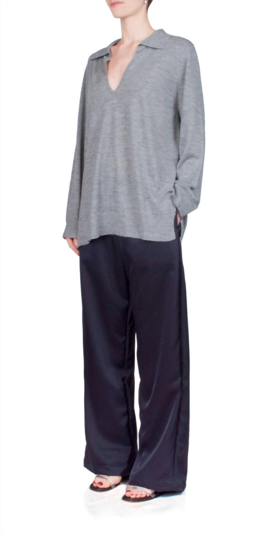 Leset - James V Neck Polo Top