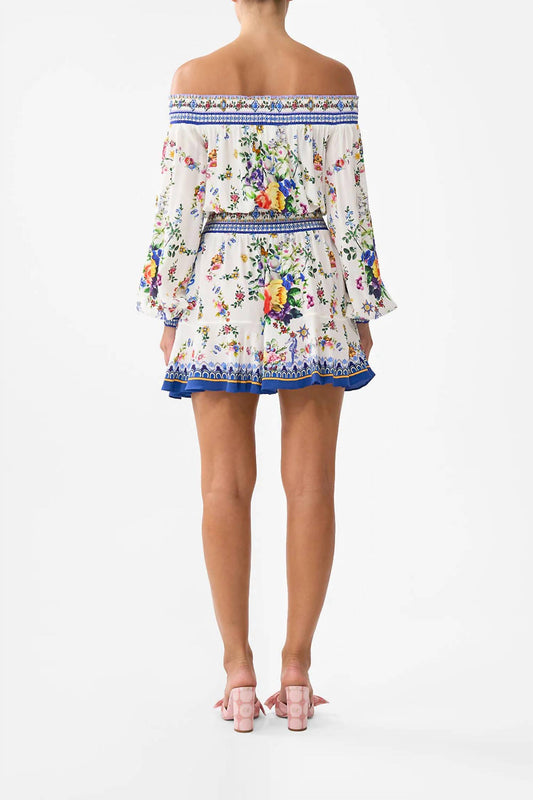 Camilla - Off Shoulder Short Dress