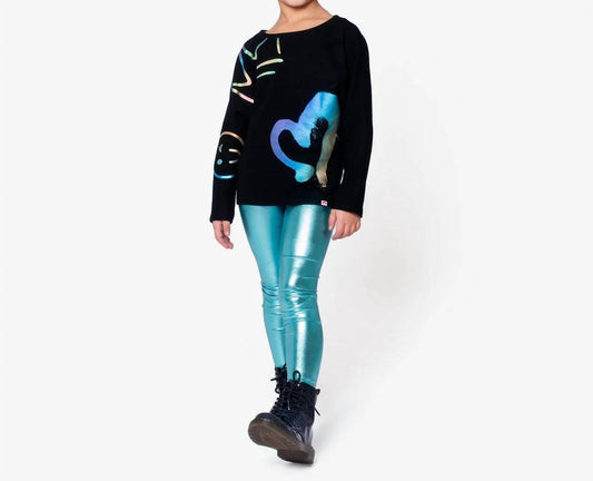 Appaman - Girls Metallic Leggings