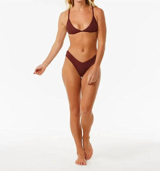 Ripcurl - Women’s Premium Surf Fixed Triangle Bikini Top