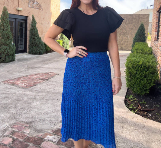 Skies Are Blue - In Due Time Skirt