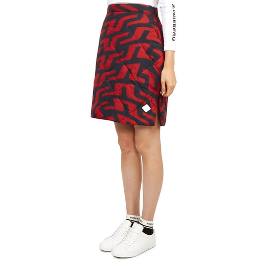 CARRIE PADDED SKIRT PRINT