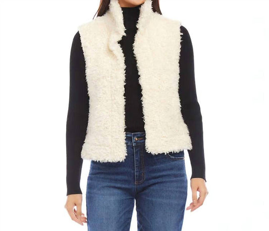 Karen Kane - Cordelia Faux Shearling Vest