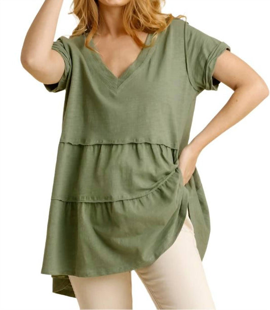 Umgee - Tiered Ruffle Tunic