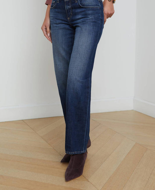 L'Agence - Women's Trenton Tatum Low Rise Stovepipe Jean